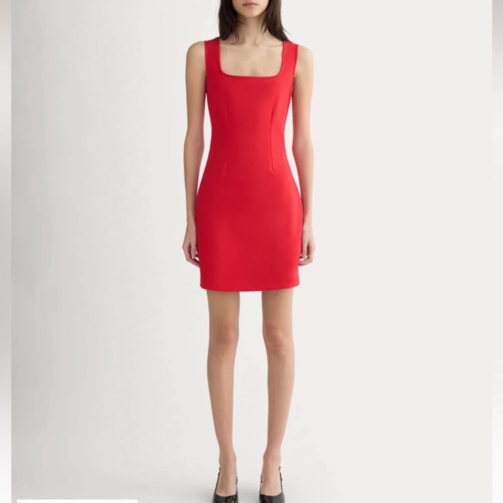 Everlane Vibrant Red Mini Dress